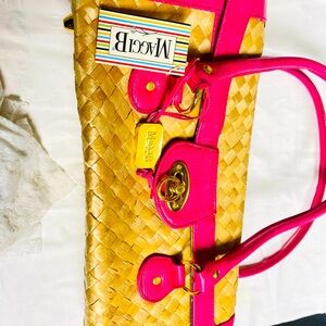 Pink & Gold MAGGIB Woven Hand